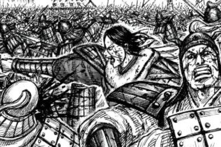 閱讀連結 KINGDOM《王者天下》第883章中文掃描版 RAW 留下血跡