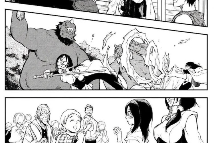 漫畫《Tensei Shitara Slime Datta Ken - 关于我转生后成为史莱姆的那件事》第146話、令人屏息的局面